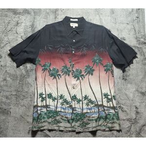 Campia Moda Short Sleeve Button Up Hawaiian Shirt Men's Size Large